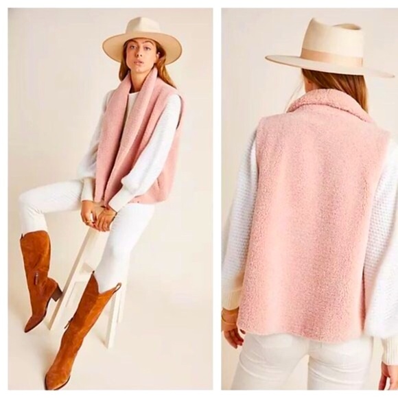 Anthropologie Norla Canada Sherpa Vest - Picture 2 of 9